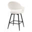 Tabouret de comptoir pivotant 26 po avec structure en métal (ensemble de 2)-562760716-562760718