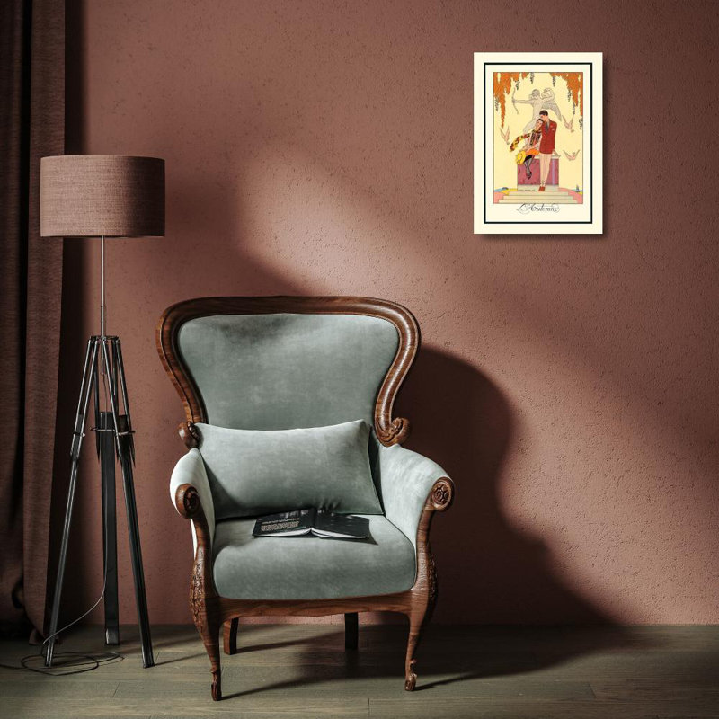 Art graphique sur toile tendue par Winston Porter Barbier, George: L Automne, H 18 po x l 14 po