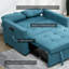 Nencho Square Arm 2 Seater Sofa Bed-1862351109