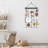 Hanging Photo Display With Clips - Wall Decor For Bedroom Or Dorm