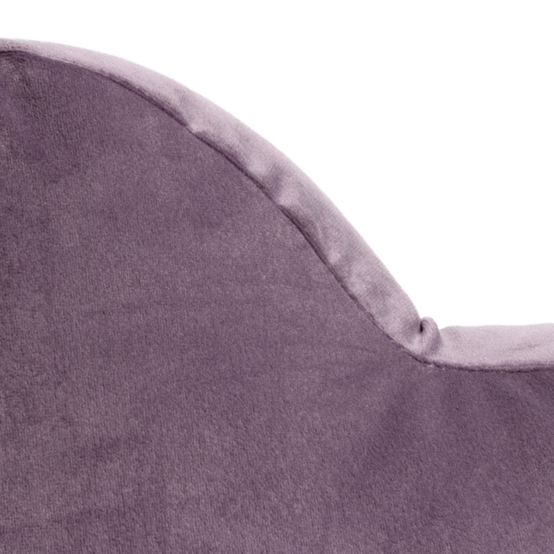 Orange Novelty Cushion, Lilac