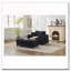 Chaise longue avec repose-pieds Corduroy-403475249
