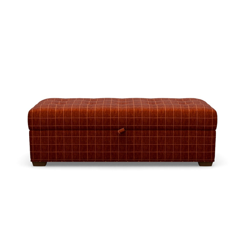 Baxter Ottoman, Block 654272, Walnut