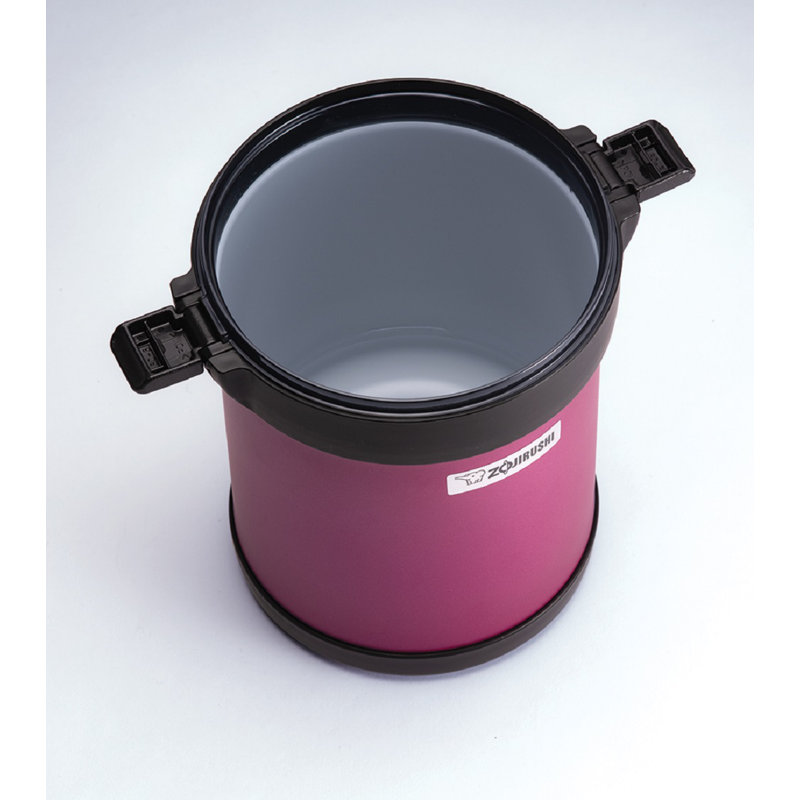 Plum Stainless Steel Insulated Lunch Jar with 4 Containers, 41 Ounces