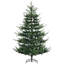 Arbre de Noël artificiel régulier (double) avec aiguilles vertes-1154355804