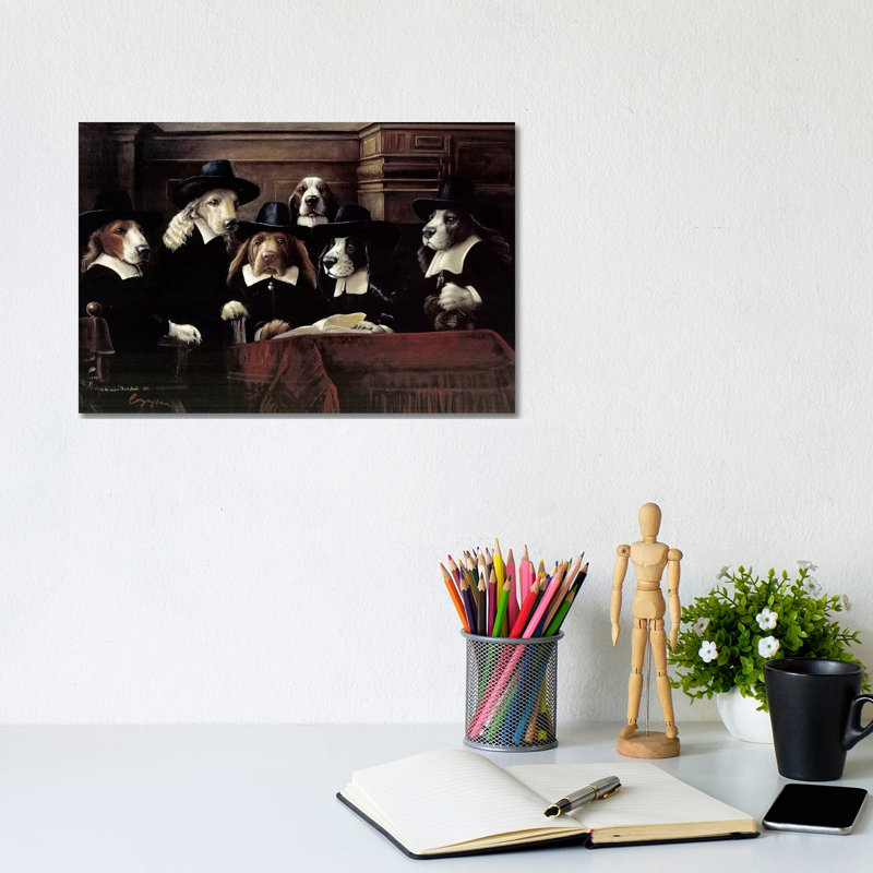 Biscuit Guild by Melinda Copper - Wrapped Canvas Print, 20.32 cm H x 30.48 cm W