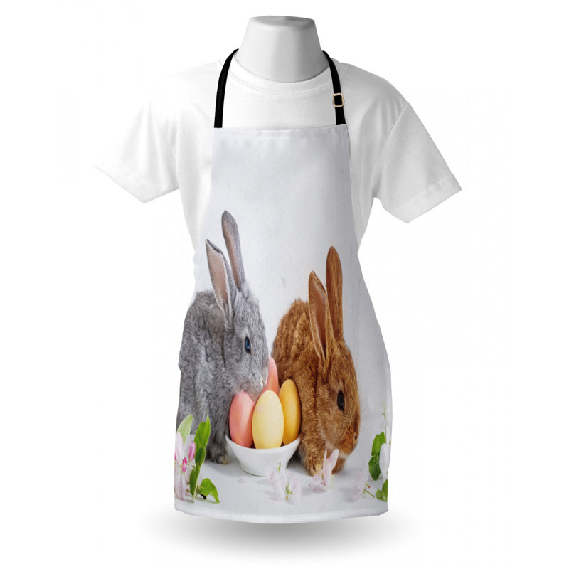 Tablier de lapin de pâques