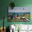 «Vintage Landscape -XCVI» sur toile-1868841826-1868841836