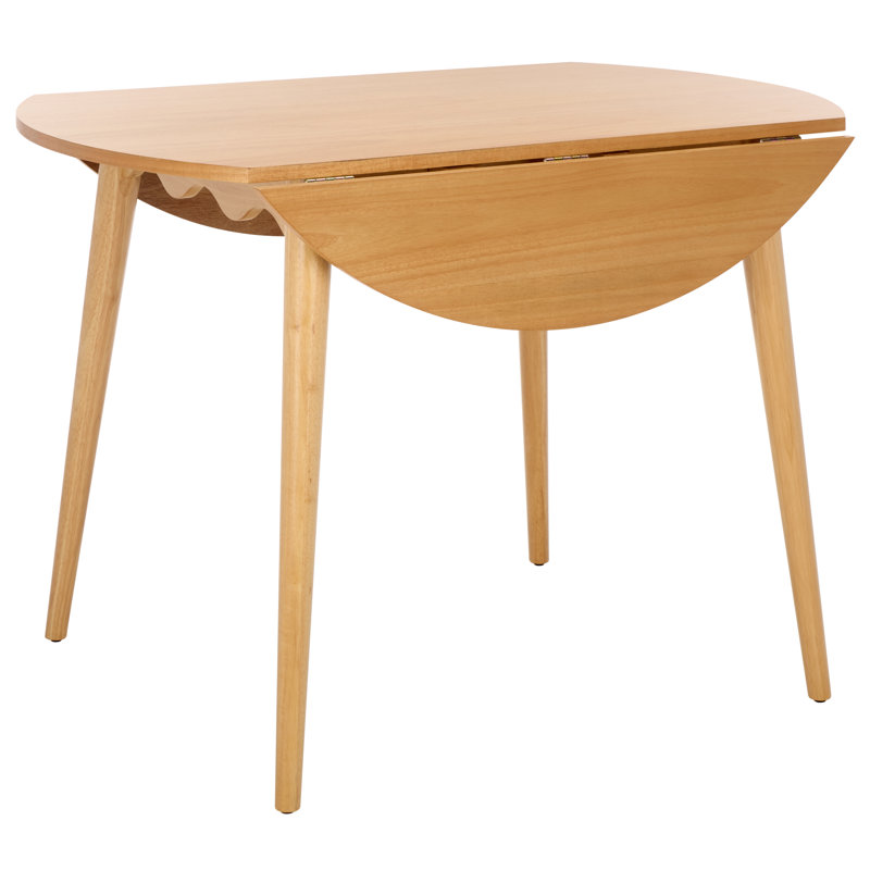 Table festonnée Roma Rnd, Naturel