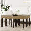 Tabouret de repose-pieds rectangulaire en cuir Nakendra-582534234-570125355
