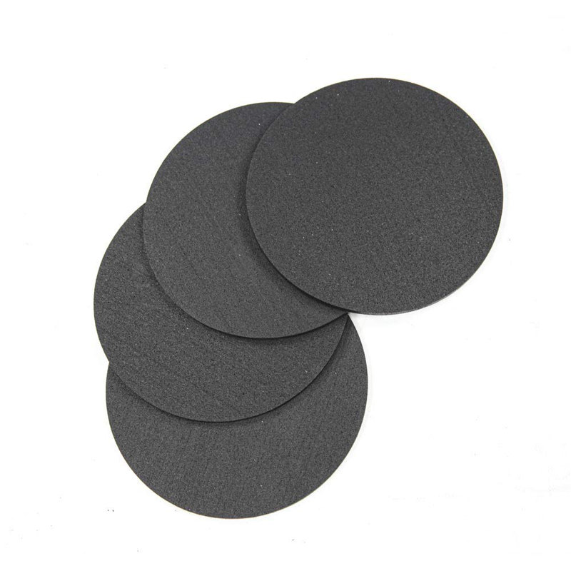 Dessous-de-plat rond en caoutchouc