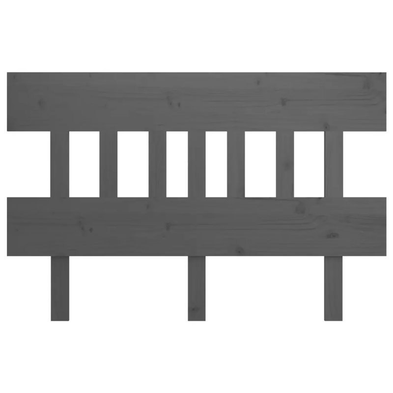 Jaseem Solid Wood Headboard, Grey