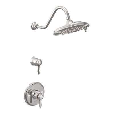 Robinet de douche thermostatique avec poignée levier Weymouth Exacttemp