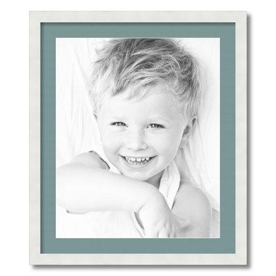 Wood Matte Picture Frame with Mat