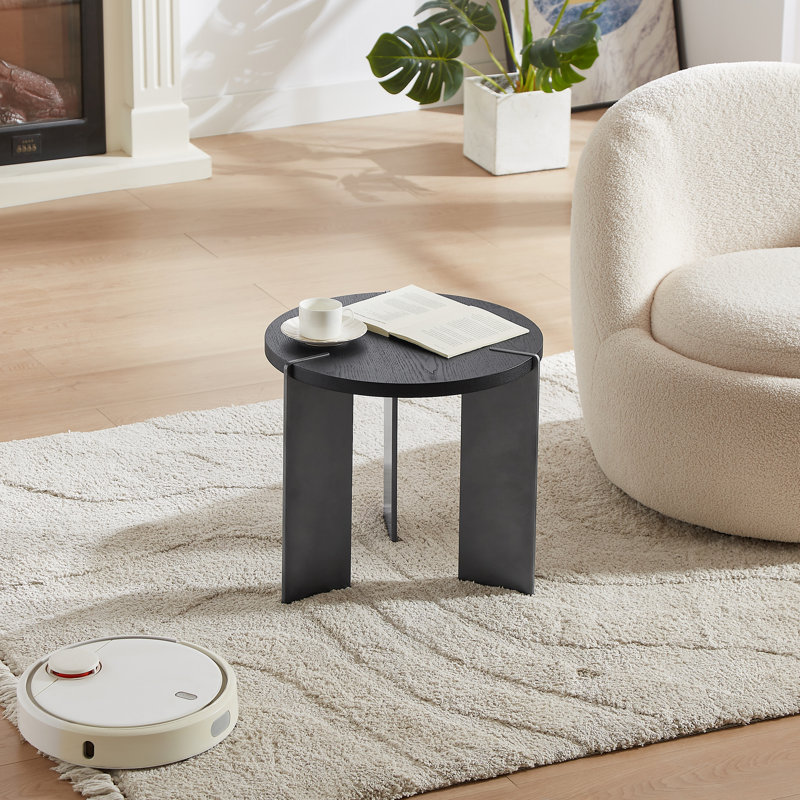 Table basse ronde, H 19,68 po x L 19,68 po x l 19,68 po