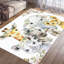Tapis à poils doux de haute qualité à motif géométrique complexe, idéal pour rehausser l'esthétique de votre espace de vie-924360493