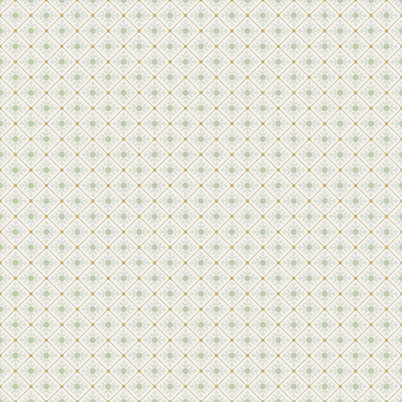 Bryanna 10.05m x 53cm Matte Wallpaper Roll, Light Green