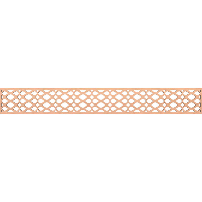 Moulure de panneau Somerset, Aulne, H 6 po x l 46,5 po x P 0,375 po