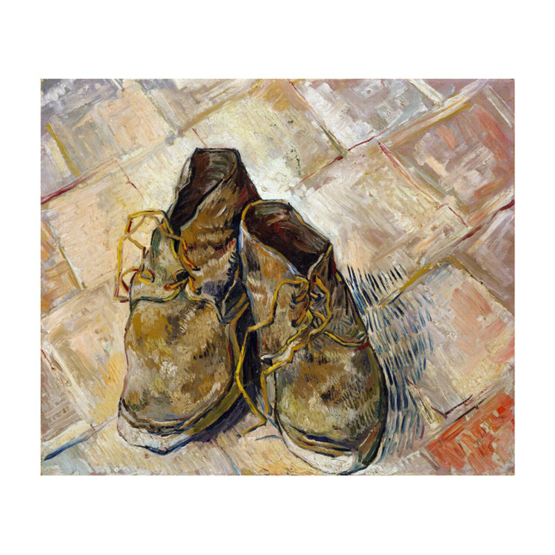 Chaussures par Vincent van Gogh - Impression giclée, H 22 po x l 28 po