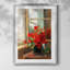 Motif floral rétro CCLXIV - impression encadrée