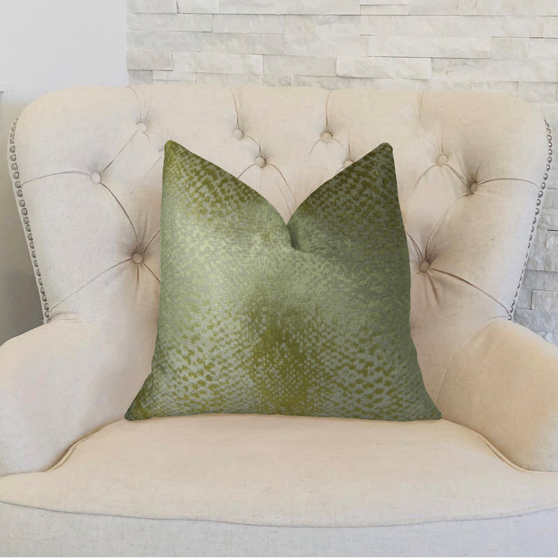 Coussin de luxe fait à la main Venetian, 16 po x 1 po, Coussin décoratif