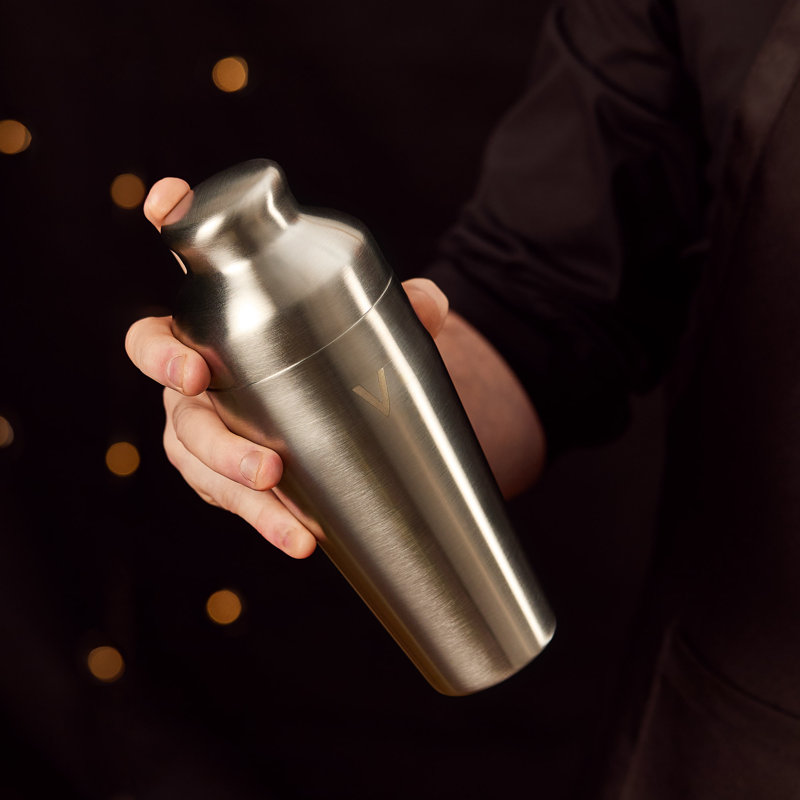 Parisian Cocktail Shaker Set , Silver