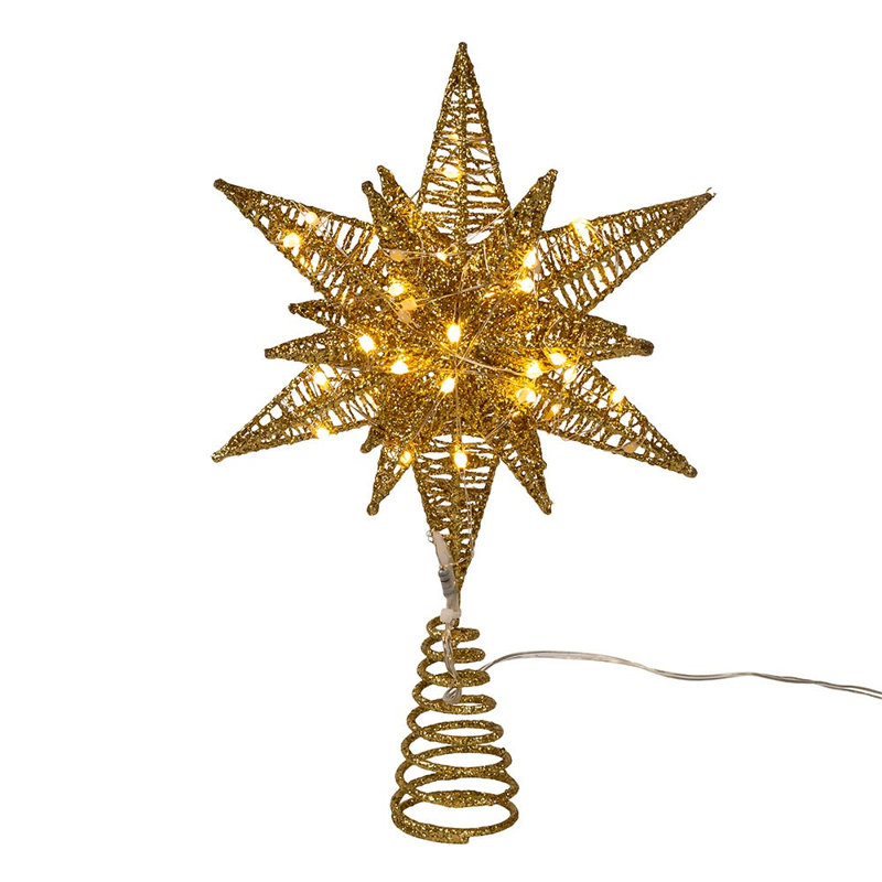 Décoration de fenêtre Starburst, Doré