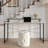 Metal Writing Desk With Shelf-874646595-874646594
