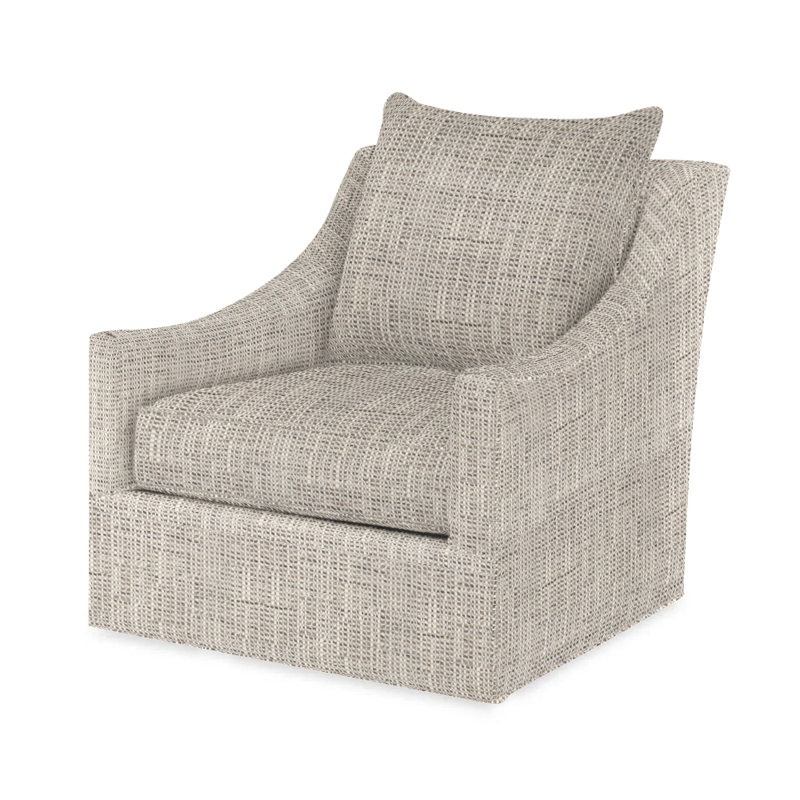 Willem Outdoor Swivel Lounge Chair, Beige 71627L22