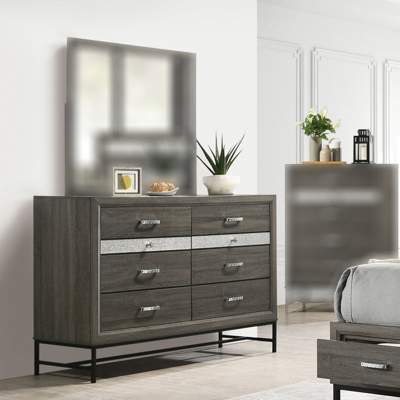Commode Voleta, gris