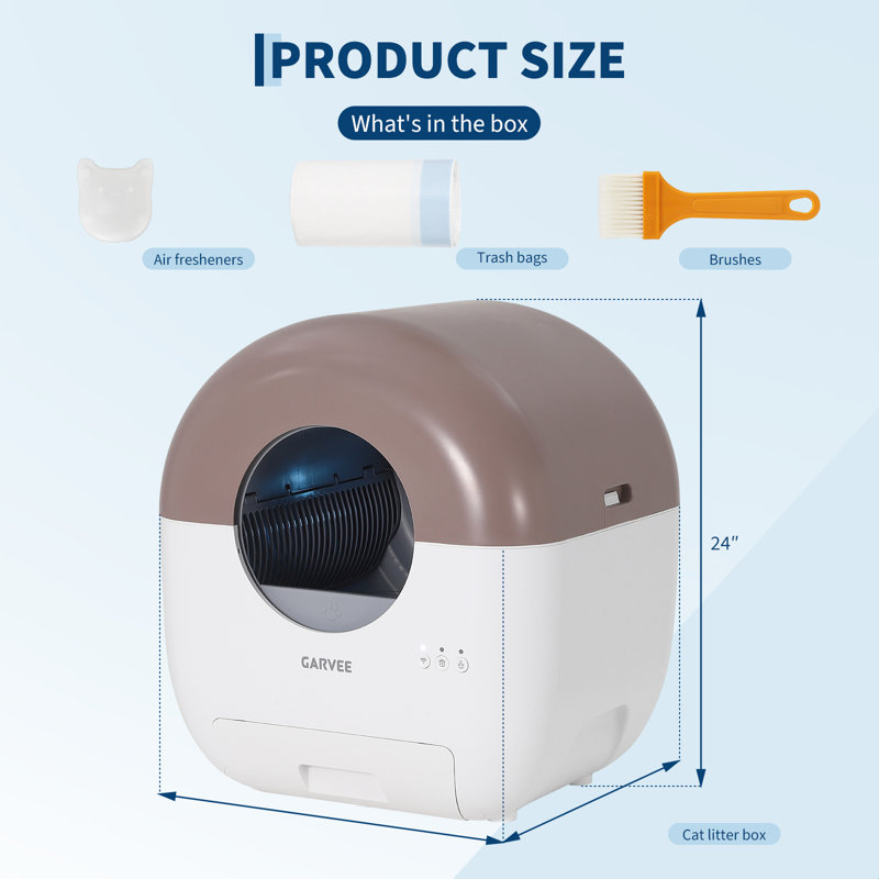 Self-Cleaning Litter Box