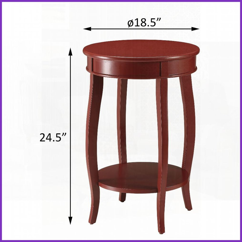 Table basse Classy, Rouge