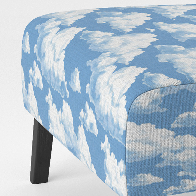 Fauteuil de chambre French Country, Pantoufle sans accoudoirs