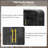 Retro Minimalist Curved Sideboard with Gold Handles and Adjustable Dividers for Living Room-842704247