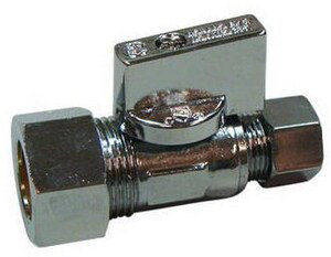 5/8" x 3/8" Quarter Turn Straight Valve