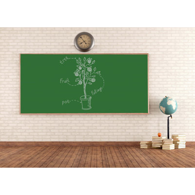 Stilson Symple Stuff No Wall Wood Chalkboard