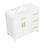 Bathroom Vanity With Sink Top, Bathroom Cabinet With Two Doors And Three Drawers-1196793891