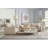 Mezzanine Glass Top End Table with Storage