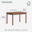 Bureau en bois massif avec tiroir-579959602