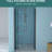 36 - Inch Wide Fold Shower Door In Matte Black, 72 High, Bi With Clear Tempered Glass, Water To Keep At Bay, Stainless Steel Frame And Components, Reversible Left/Right Swing, 180 Rotate Angle,