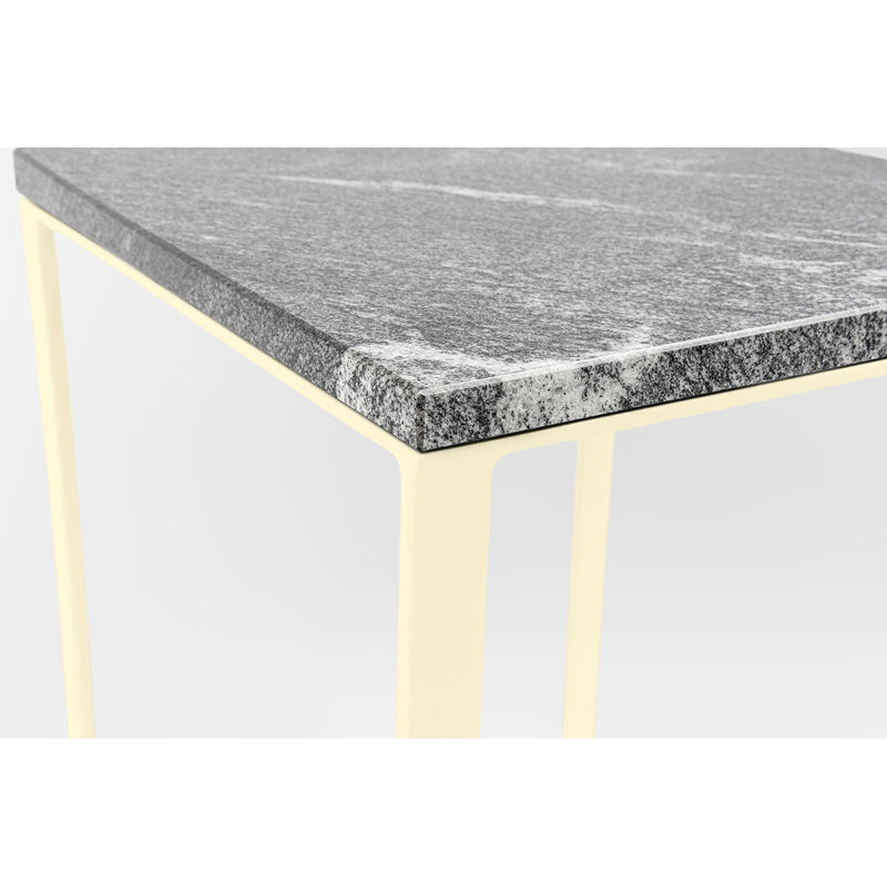 Aiyat Frame End Table, Beige