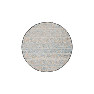 Machine Washable Gray Area Rug