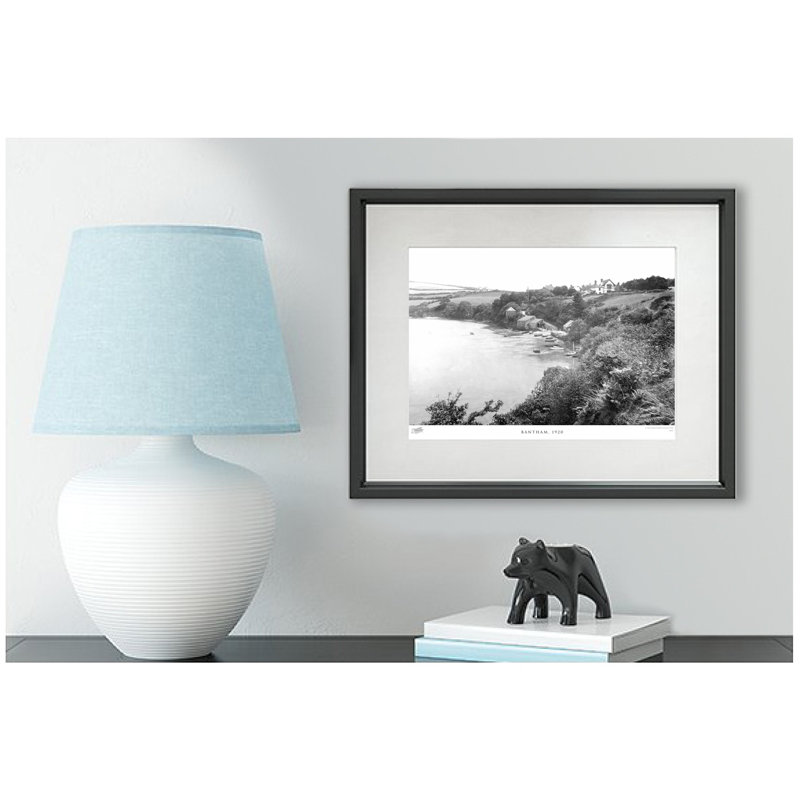 Bantham, 1920 - Single Picture Frame Print, 60cm H x 80cm W x 2.3cm D