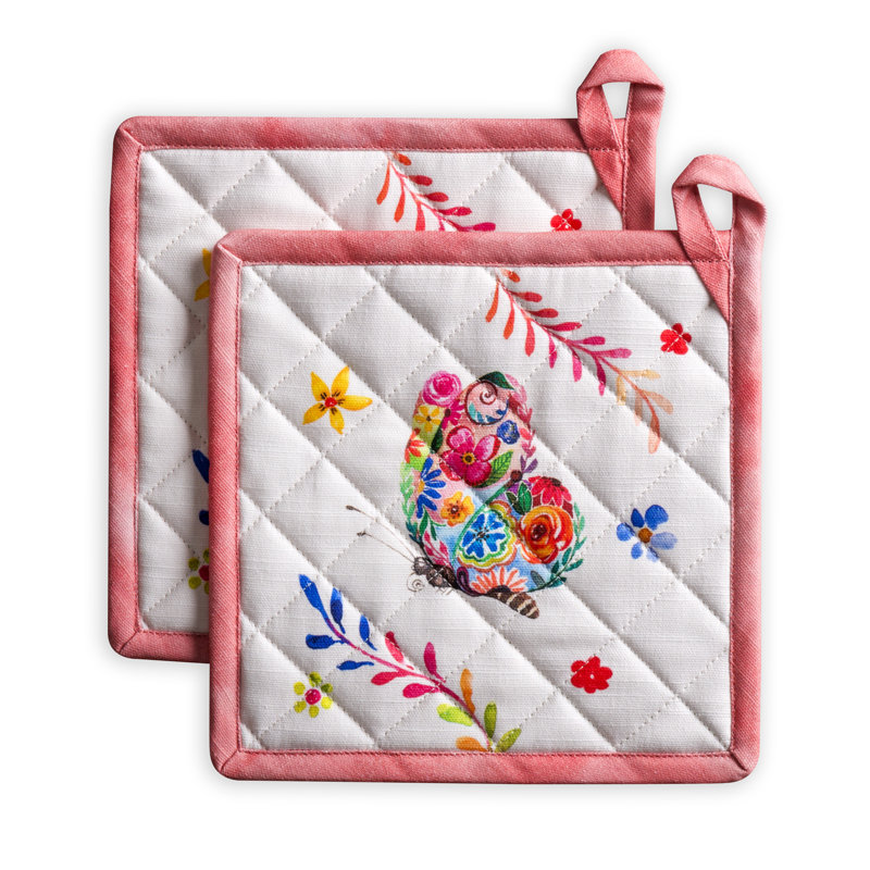 Maison D' Hermine Cotton Potholder Set