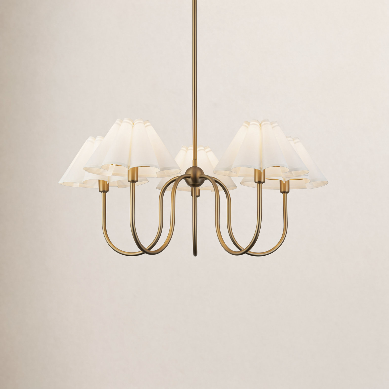Rosemary 5-Light Chandelier, Gold