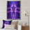 «Purple Energetic Body Matrix Meditation», reproduction sur toile
