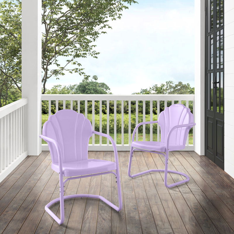 Fauteuil de patio Burley, Lavande brillante