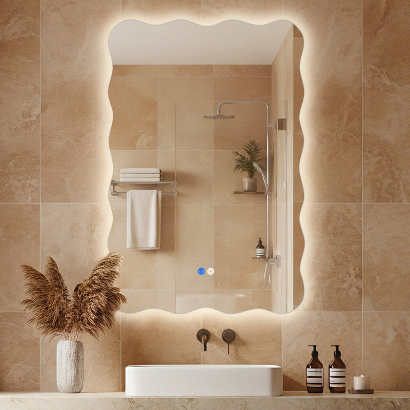 Miroir mural Biscuit, 30 po x 20 po