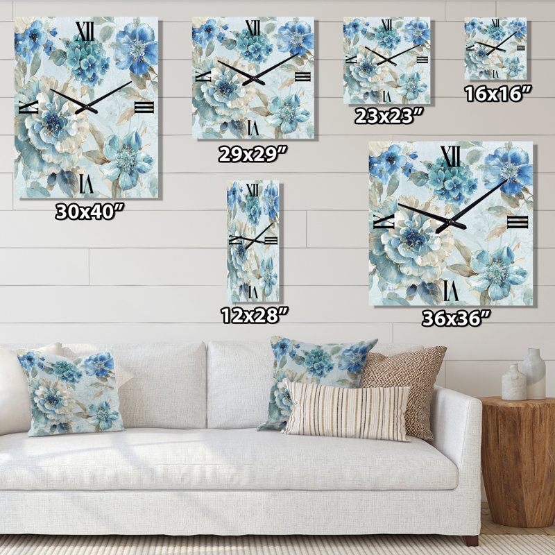 Horloge murale Indigold, Moyen