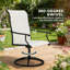Ensemble de 2 chaises d'extérieur, chaises pivotantes-2039533456